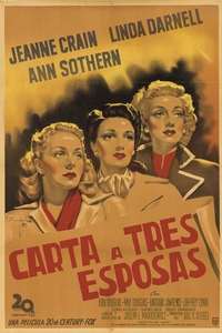 A Letter to Three Wives - Poster