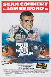 Never Say Never Again - Poster