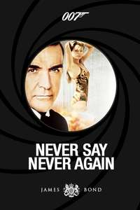 Never Say Never Again - Poster