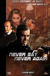 Never Say Never Again - Poster