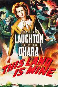 This Land Is Mine - Poster