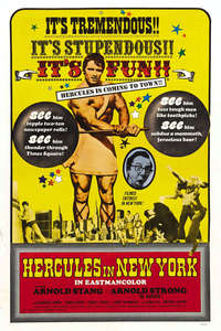 Hercules in New York - Poster