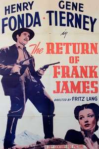 The Return of Frank James - Poster