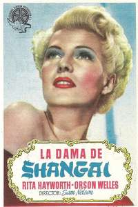 The Lady from Shanghai - Poster