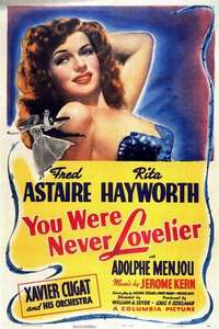 You Were Never Lovelier - Poster