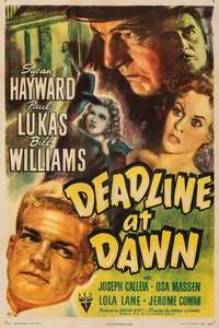 Deadline at Dawn - Posters
