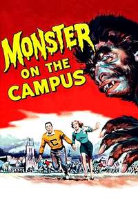 Monster on the Campus - Poster
