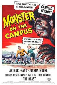Monster on the Campus - Poster