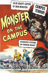 Monster on the Campus - Poster