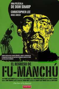 The Face of Fu Manchu - Poster