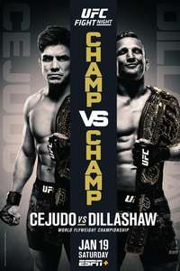 UFC Fight Night 143: Cejudo vs Dillashaw - Poster