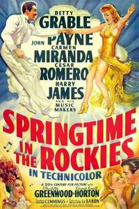 Springtime in the Rockies - Poster