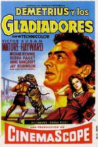 Demetrius and the Gladiators - Poster