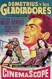 Demetrius and the Gladiators - Poster