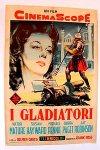 Demetrius and the Gladiators - Poster