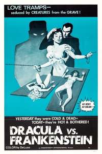 Dracula vs. Frankenstein - Poster