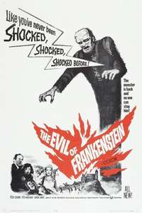 The Evil of Frankenstein - Poster