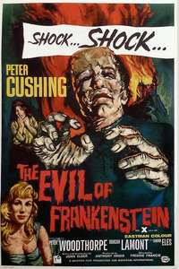 The Evil of Frankenstein - Poster