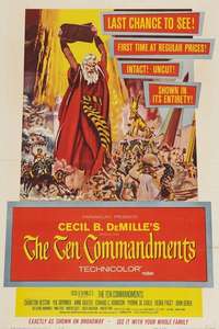 The Ten Commandments - Poster