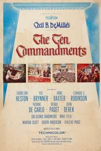 The Ten Commandments - Poster