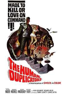 The Human Duplicators - Posters