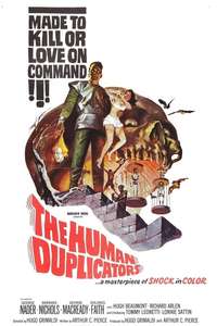 The Human Duplicators - Posters