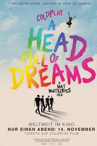 Coldplay: A Head Full of Dreams - Poster