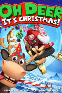 Oh Deer  It's Christmas - Poster