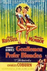 Gentlemen Prefer Blondes - Poster
