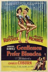 Gentlemen Prefer Blondes - Poster