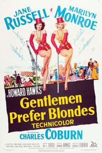 Gentlemen Prefer Blondes - Poster