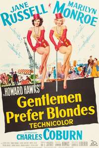 Gentlemen Prefer Blondes - Poster