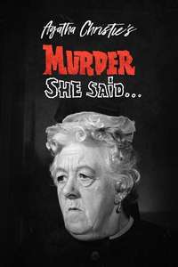 Murder She Said - Poster