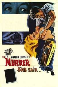 Murder She Said - Poster