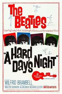 A Hard Day's Night - Poster