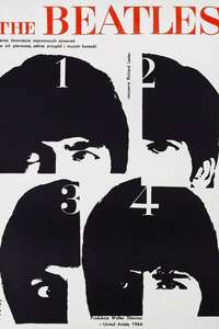 A Hard Day's Night - Poster