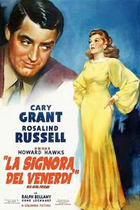 His Girl Friday - Poster