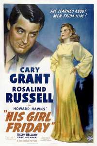His Girl Friday - Poster