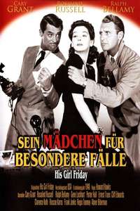 His Girl Friday - Poster