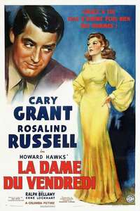 His Girl Friday - Poster