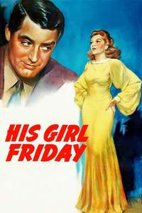 His Girl Friday - Poster