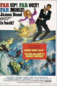 On Her Majesty's Secret Service - Poster