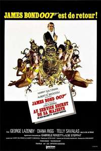 On Her Majesty's Secret Service - Poster