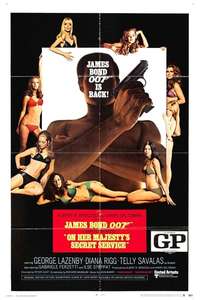 On Her Majesty's Secret Service - Poster