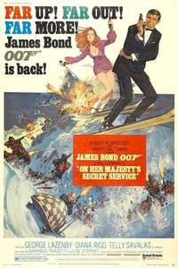On Her Majesty's Secret Service - Poster