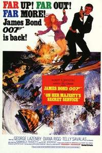 On Her Majesty's Secret Service - Poster