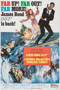 On Her Majesty's Secret Service - Poster