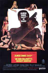 On Her Majesty's Secret Service - Poster