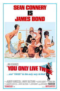 You Only Live Twice - Poster