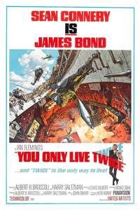 You Only Live Twice - Poster